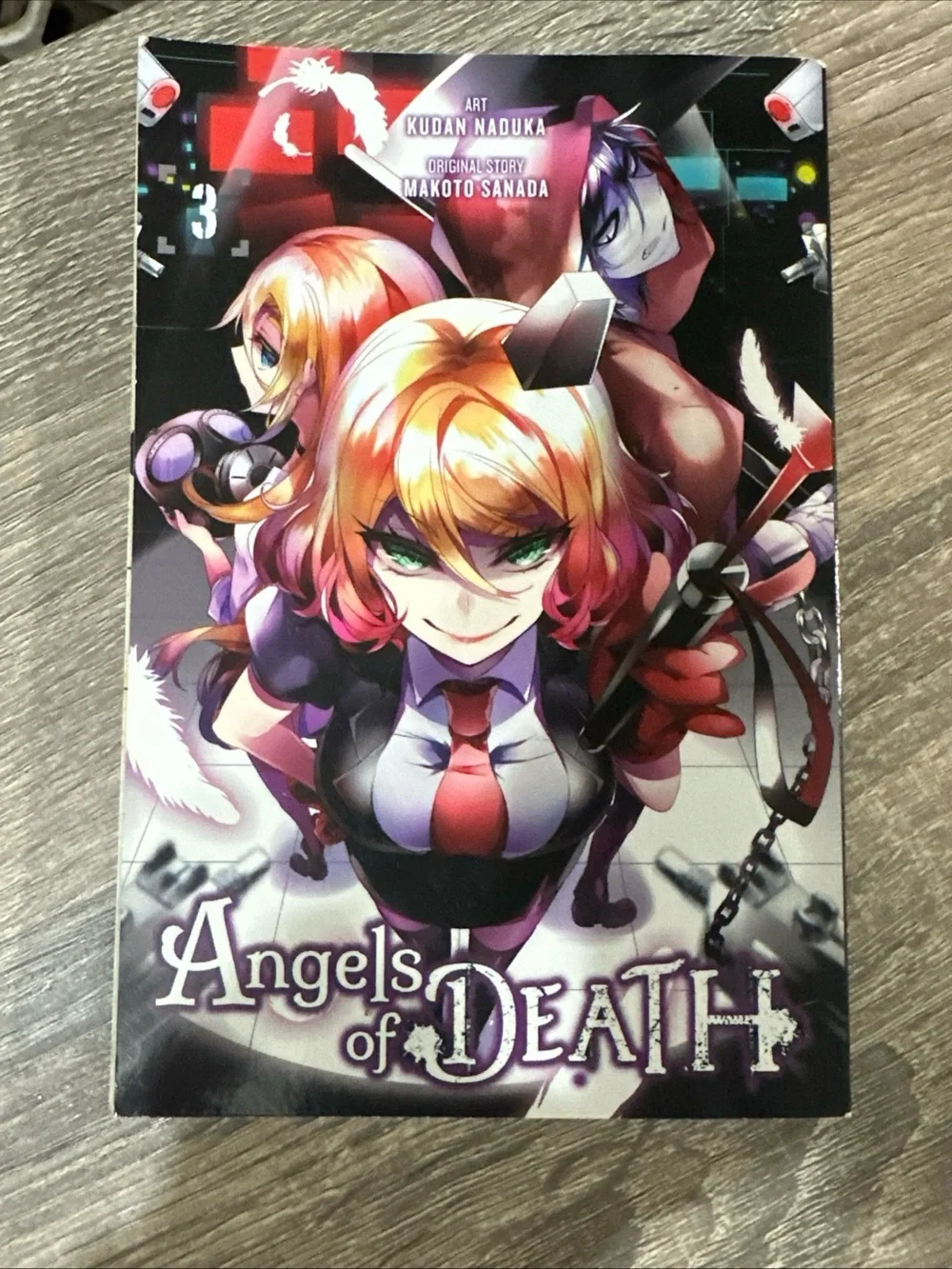 ANGELS OF DEATH English Manga Vol. 1,2,3 & Ep 0 Vol 1 Makoto Sanada Yen Press